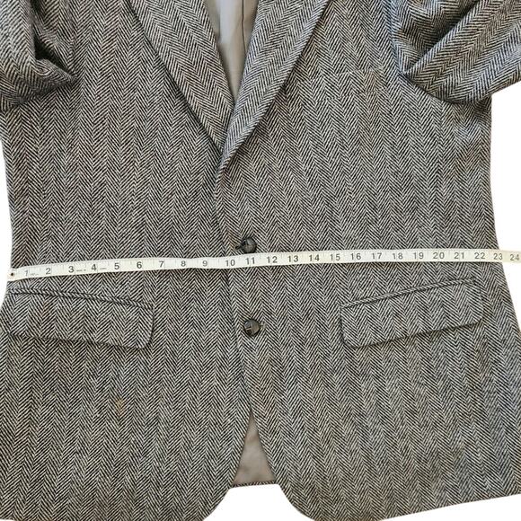 JOE NAMATH SIGNATURE COLLECTION herringbone suite jacket size 48R - Picture 8 of 11
